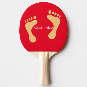 Barefoot Beach Bum Thunder_Cove Ping Pong Paddle
