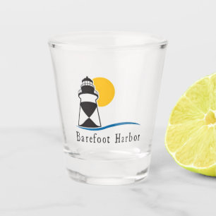 Barefoot Harbor Shot Glass