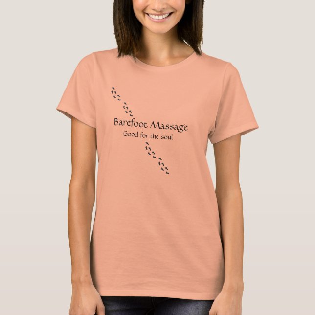 Barefoot Massage T-Shirt (Front)