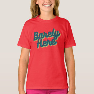 Barely Here / Blue T-Shirt