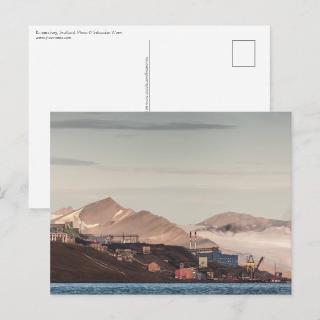 Barentsburg Svalbard Postcard (Front/Back)