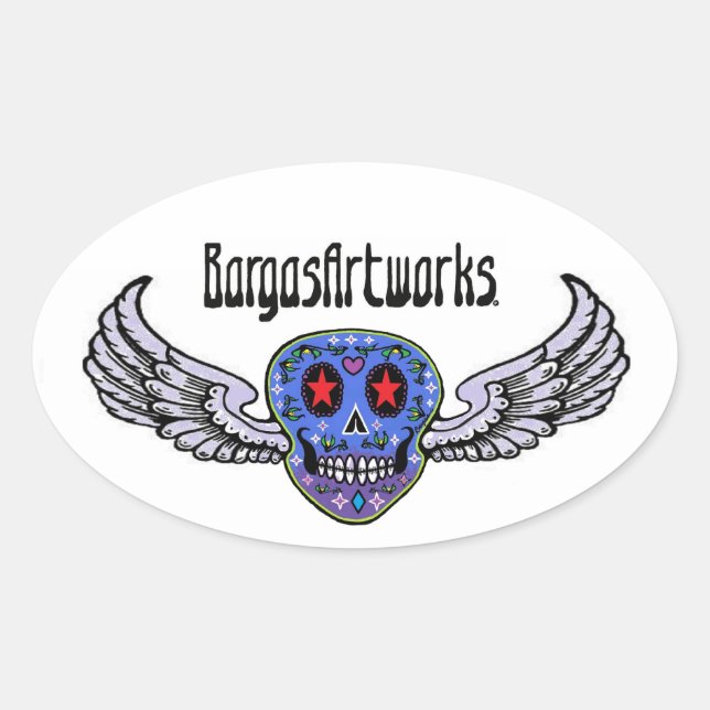 BargasArtworks Logo Sticker (Front)