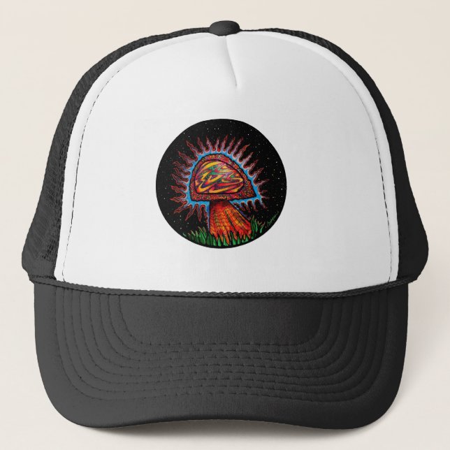 BargasArtworks Mushroom Hunters Hat (Front)