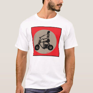 BargasArtworks Skeleton on Minibike Shirt