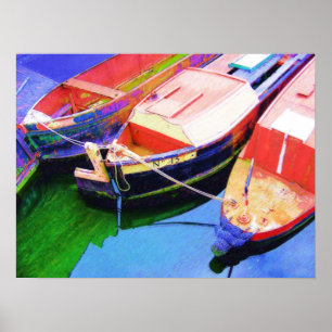Barges Poster