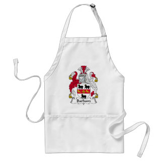 Barham Family Crest Standard Apron