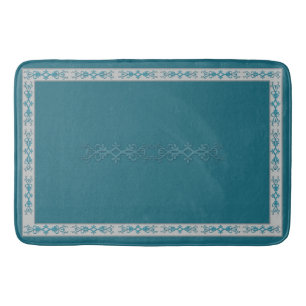 Barhroom Rug/Mat - Border/Design (Matches Curtain) Bath Mat