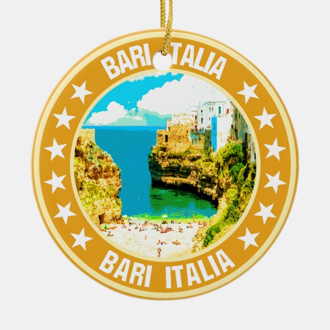 Bari                                               ceramic tree decoration (Front)