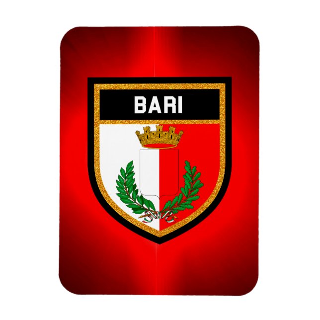 Bari Flag Magnet (Vertical)