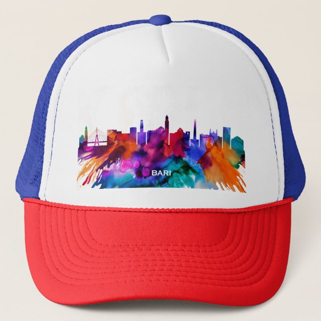 Bari Skyline Trucker Hat (Front)