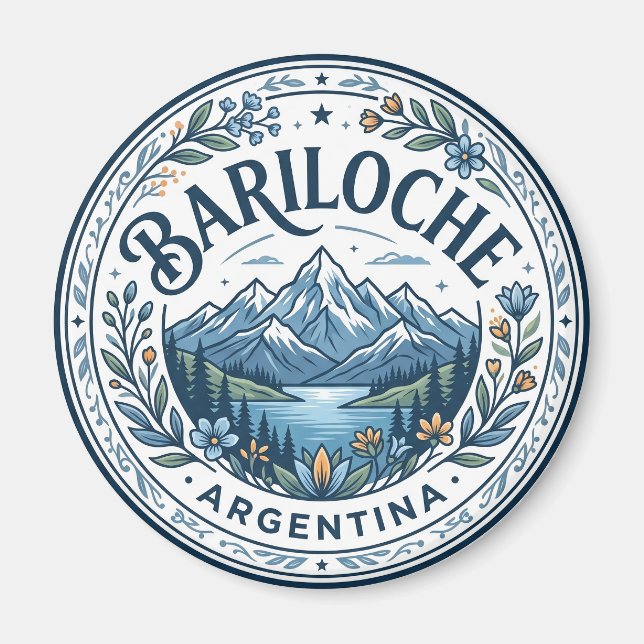 Bariloche Argentina Magnet (Front)