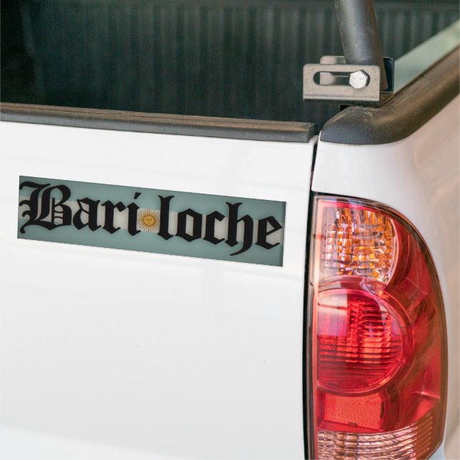 Bariloche Bumper Sticker (On Truck)