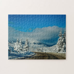 Bariloche, Road To Ski Resort Jigsaw Puzzle