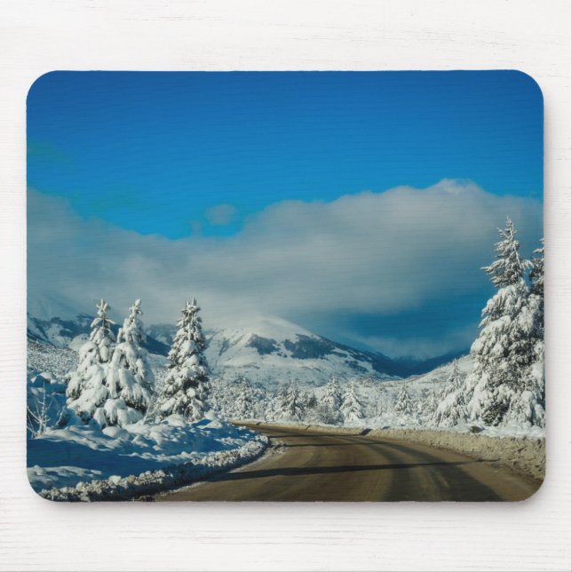 Bariloche, Road To Ski Resort Mouse Pad (Front)