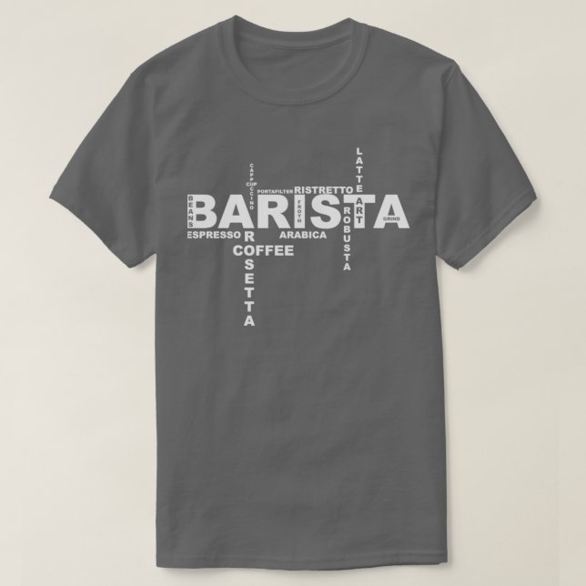 Barista 19 T-Shirt (Design Front)