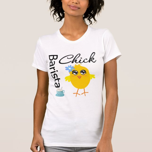 Barista Chick T-Shirt (Front)