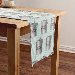  Barista coffee making funny doctor Short Table Runner