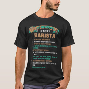 Barista Coffeemaker Job T-Shirt