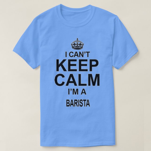 Barista Funny Barista GiftPresent 3 T-Shirt (Design Front)