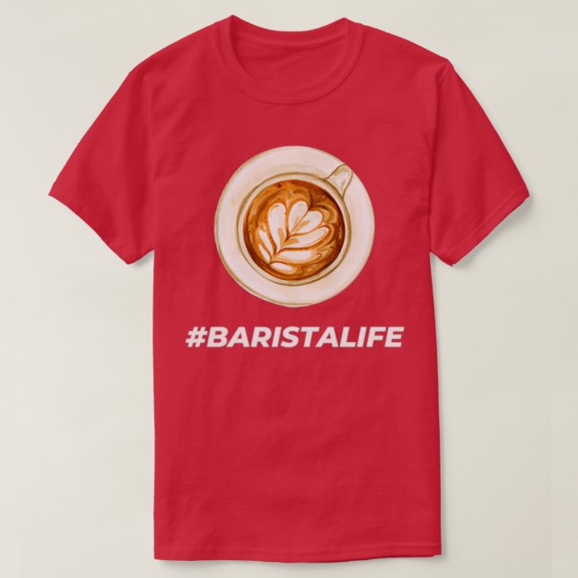 Barista Life TShirt Classic TShirt (Design Front)