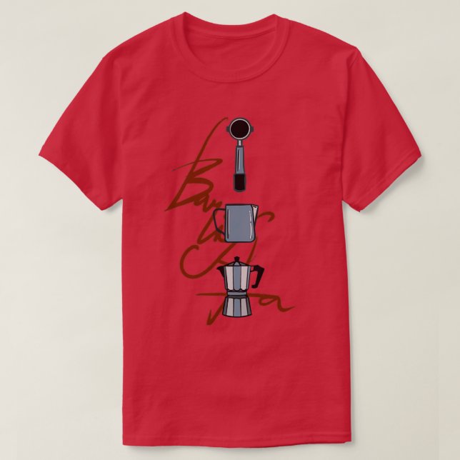 Barista Tools 3 T-Shirt (Design Front)