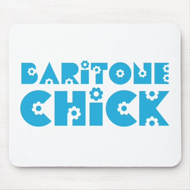 Baritone Chick Mouse Pad (Front)