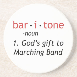 Baritone Definition Coaster