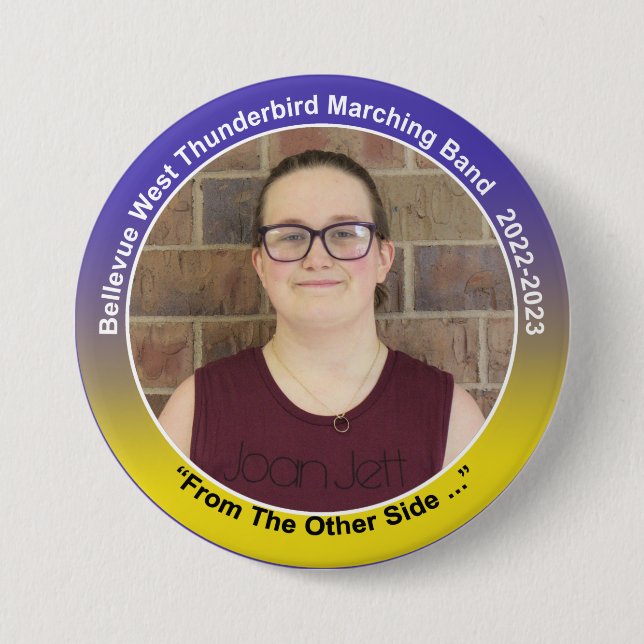 Baritone Haley 11 7.5 Cm Round Badge (Front)