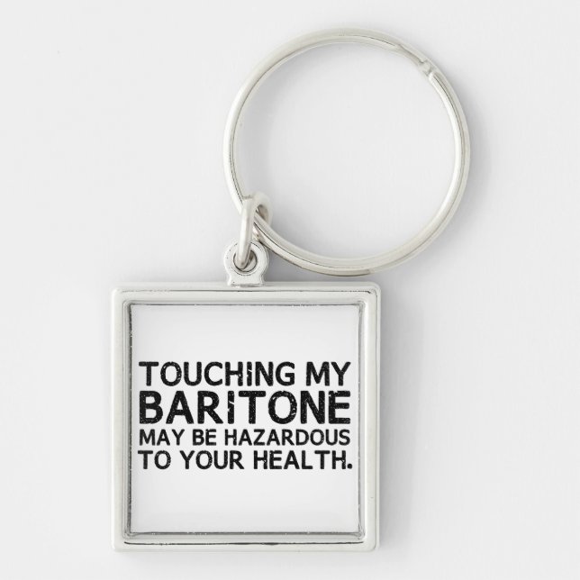 Baritone Hazard Key Ring (Front)