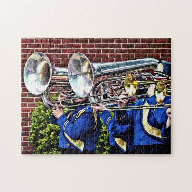 Baritone Horns and Trombones Jigsaw Puzzle (Horizontal)