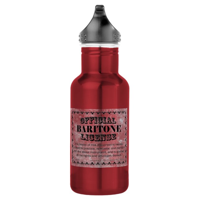 Baritone License 532 Ml Water Bottle (Right)