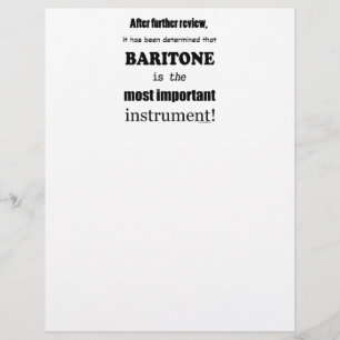 Baritone Most Important Instrument