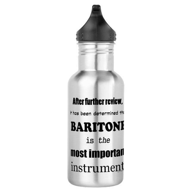 Baritone Most Important Instrument 532 Ml Water Bottle (Right)