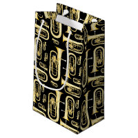 Baritone Musician Band Teacher Medium Gift Bag