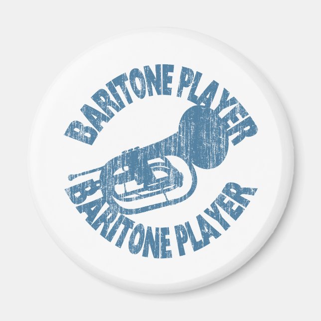 Baritone Player Magnet (Front)