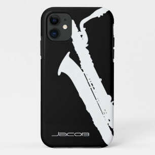 Baritone Saxophon iPhone 11 Case