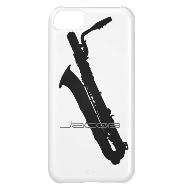 Baritone Saxophone Customisable Case-Mate iPhone Case (Back)