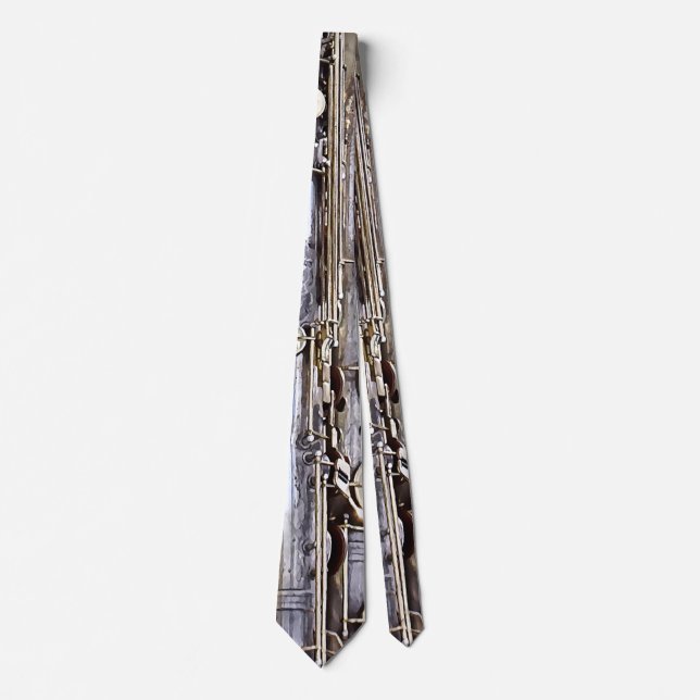 Baritone Saxophone Tie (Front)
