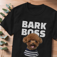 Bark Boss Dog Photo Modern Cool Custom Pet