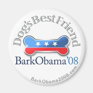 Bark Obama dog's Best friend magnet