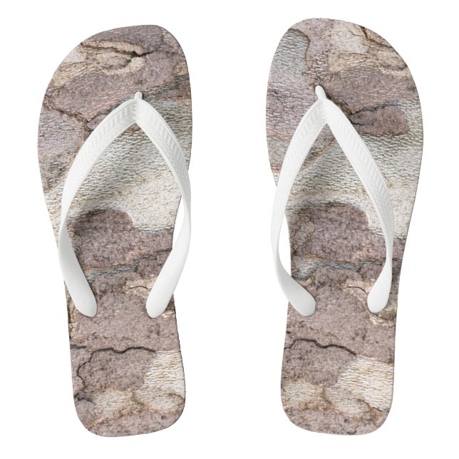 Bark of plane tree jandals (Footbed)