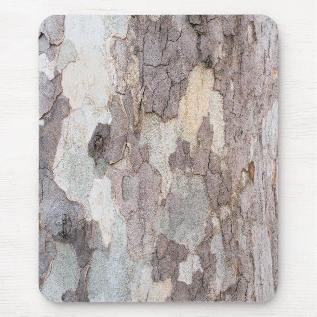 Bark of plane tree mouse pad (Front)