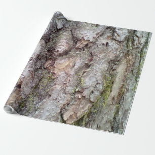 bark of Scots pine Wrapping Paper