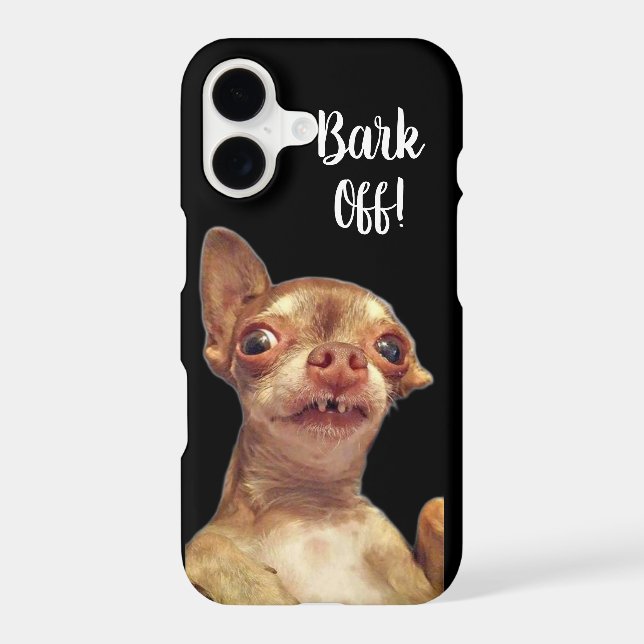 "Bark Off" Bambi Phone Case (Back)