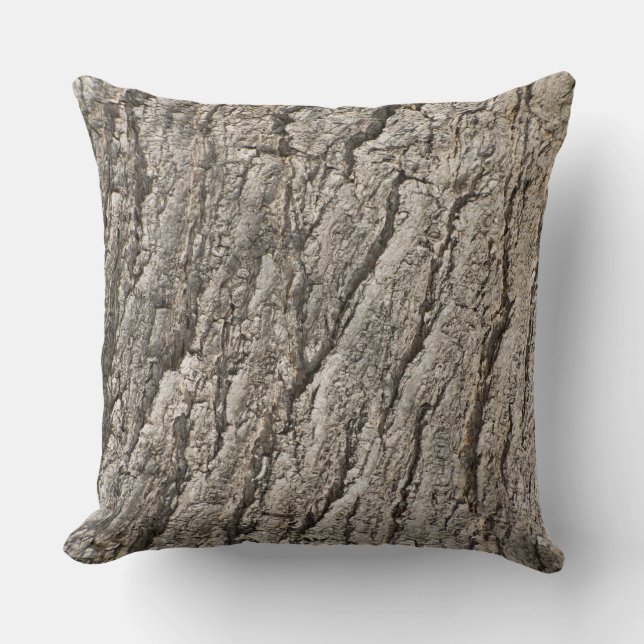 Bark pattern cushion (Front)