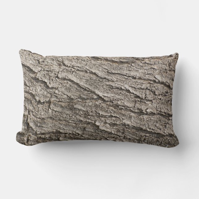 Bark pattern lumbar cushion (Front)