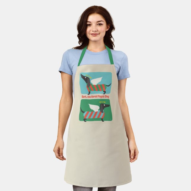 Bark, The Herald Angels Sing Apron (Worn)