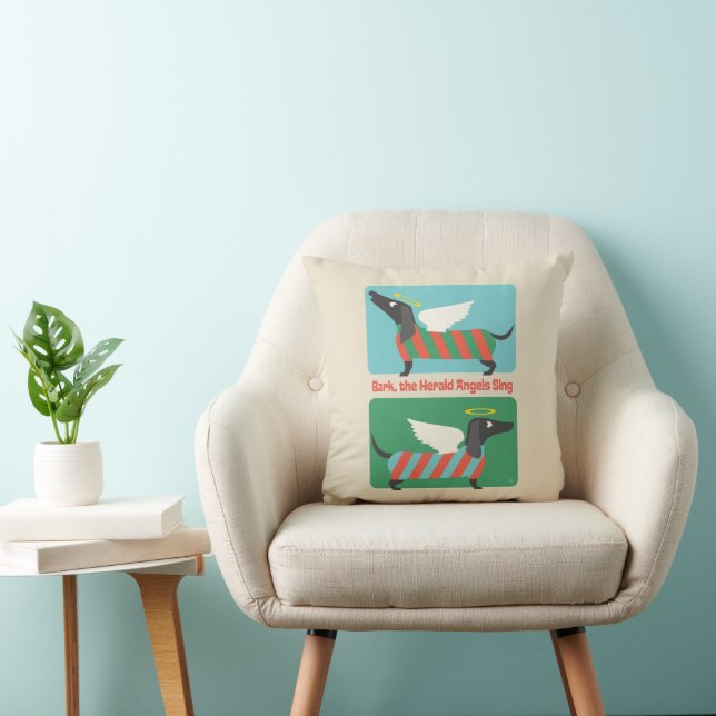Bark, The Herald Angels Sing Cushion (Chair)