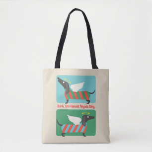 Bark, The Herald Angels Sing Tote Bag