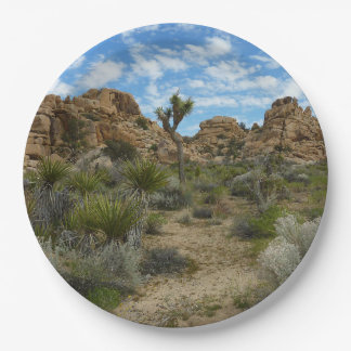 Barker Dam Loop Trail at Joshua Tree National Park Paper Plate